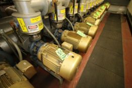 Baldor Reliance 30 hp Circulating Pumpsw, Frame #286JP, Cat #EJPM4108T, 3530 RPM, 208-230/460 V, 3