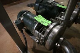 WCB Aprox. 5 hp Centrifugal Pump, Model C218, S/N 42941207 with 2-1/2