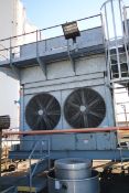 2004 Frick Evaporate Condenser, M/N XLP-XL 850-2 RH, S/N 40104-1, with (2) 5 hp Motors, 1750 RPM,