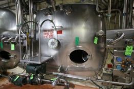 Pottersville 6,000 Gal. Horizontal S/S Insulated Tank with S/S Front, Horizontal Agitator,