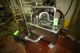 CP Aprox. 60 Gal. S/S Balance Tank includes 7.5 hp Tri-Clover Centrifugal Pump (Tank Dimensions