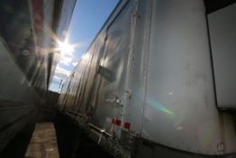 1987 Great Dane 46 ft. Tandem Axle Trailer with (2) Right Side Access Hinged Doors, Roll-Up Rear