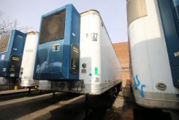 1996 Wabash 45 ft. Tandem Axle Semi-Trailer, VIN #1JJE452E7TL377984 with Roll-Up Rear Door and