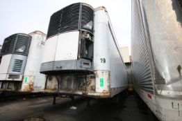 1993 Fruehauf 45 ft. Tandem Axle Semi Trailer, VIN #1H2R04529PY002891 with Roll-Up Rear Door and