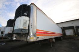 2001 Great Dane 48 ft. Tandem Axle Semi Trailer, VIN #1GRAA96221B012001 with Aluminum Dairy Floor,