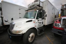 2003 International Tandem Axle Refrigerated Route Delivery Truck, Model 4400 SBA 4x2, VIN #