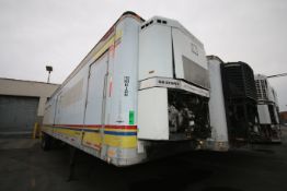 1998 Great Dane 45 ft. Tandem Axle Semi Trailer, VIN #1GRAA9027WB077202 with Aluminum Dairy