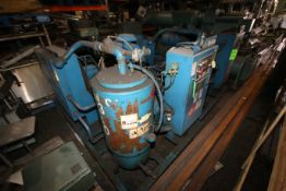 Quincy 75 hp Screw Air Compressor, S/N 91822 S103ANA1LH, 1785 RPM, 200 V, 3 Phase (Unit #6)