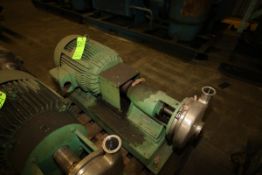 Tri-Clover 30 hp Centrifugal Pump with 3