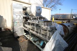 Cherry Burrell Half Gal. 2-Lane Carton Filler, Model CH-5, S/N 3170 includes Filler Bowl (NOTE: Sold