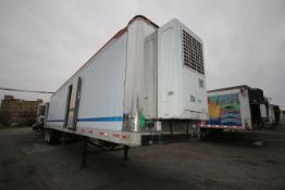 1997 Great Dane Aprox. 45 ft. Tandem Axle Semi Trailer, VIN #1GRAA8625VS034302 with Aluminum Dairy