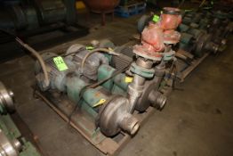 Tri-Clover 15 hp Centrifgal Pumps, Model SP44210MD-S, S/N 305290-07 with 4
