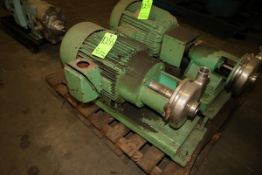 Tri-Clover 30 hp Centrifugal Pump with 3