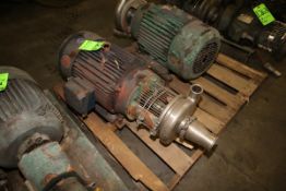 Tri-Clover Aprox. 30 hp Centrifugal Pump, Model C328MDG28T-L60ND-02-U-12SP, S/N 544794-01 with 3