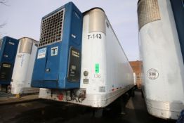 1996 Wabash 45 ft. Tandem Axle Semi-Trailer, VIN #1JJE452E0TL323104 with Roll-Up Rear Door and