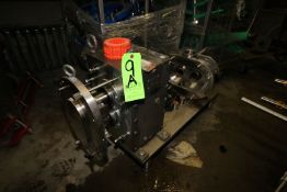Fristam Pump Head. Mounted on S/S Base. With 3
