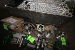 Assorted New Brann Lubbe Outlet Valve Components. 4