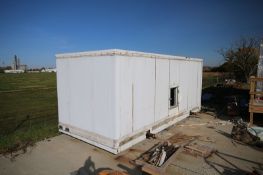 King Evap 80.9 Ton Ammonia Condenser. Model RF-114-0410-AA-5-056-717R. S/N 97R1896A. 175 PSI. Blower