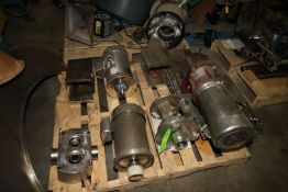 Pallet of Assorted Pump Components. Includes (2) S/S Pump Heads. (1)AMPCO 3