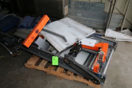 (4) Sections of Product Conveyor. ***Located in Brown Building Along Back Wall