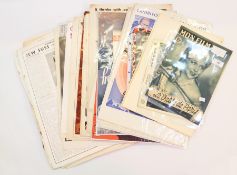 Quantity of 30's/40's film ephemera including Warner Bros photographs and copies of 