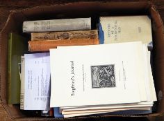 A collection of books on Siegfried Sassoon including:-
 