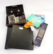 Two albums of mixed world stamps,