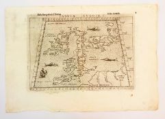 Tolomeo map of Europe,