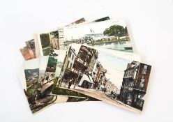 31 Gloucestershire postcards including Tewkesbury High Street, Northgate Street,