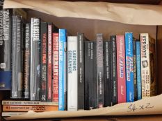 A quantity of books on the cinema and Hollywood including 