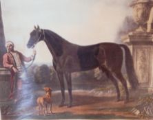 11 modern prints mainly horse and jockey studies and other horse related