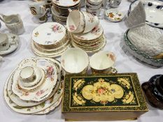 Royal Crown Derby cream jug and sugar bowl 