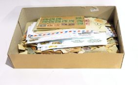 4 various stamp albums containing stamps from around the world predominantly early to mid 20th