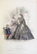 Quantity of pictures and prints including etching after H Toussaint entitled on mount 