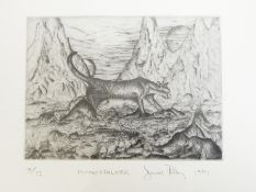 After David Pelley 
Etching 
