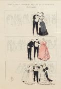 Two humorous French prints - 