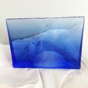 Fiaz Elson kiln cast glass