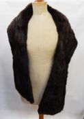 A squirrel fur stole