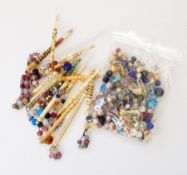 Various 18th and 19th century ivory and bone bobbins,