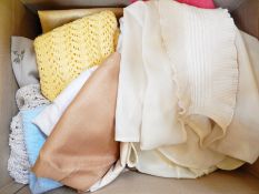 A large selection of 1940's/50's blouses including nylon, terylene, cotton, etc.