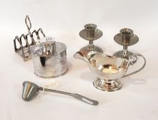 A silver plated sugar bowl and matching cream jug by Hardy Brothers, Sidney and Brisbane,