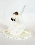 An English bone china Coalport figure 