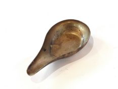 A sterling silver wine tasting dish, marked 'Tiffany & Co,