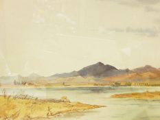 Kenneth Holmes (1902-1994) Watercolour drawing 