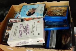 A large quantity of DVDs to include 