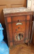 A wooden cased radiogram