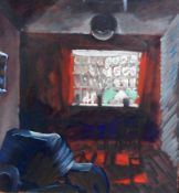 Bob Evans (Contemporary) Oil on board 