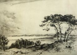 Albany E Howarth (1872-1936) Etching 
