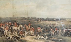 Handcoloured engraving after Sir Francis Grant 