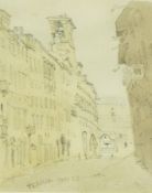 William Evans of Bristol (1809-1858) Watercolour and pencil 